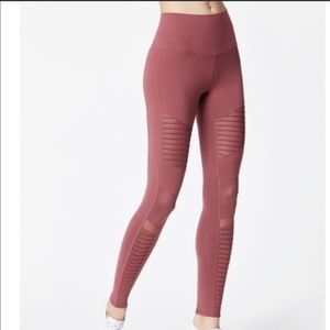 Alo Yoga High Waist Moto Legging/ Sz Small/ EUC